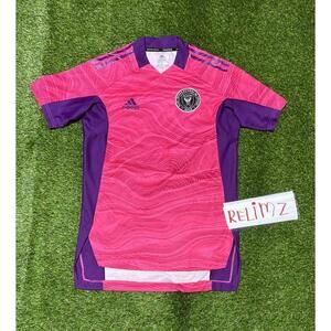 Adidas Inter Miami CF Goalkeeper Soccer Kit Pink Primeblue GK Jersey MLS Sz S
